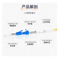 ☆山泽 SAMZHE G1-LCLC03 电信级LC-LC单模双芯 3米