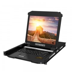 ☆神盾卫士 SDWS EMC-6716 KVM切换器 17英寸 16口 网口