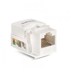 ☆胜为 SHENGWEI SIM-501 超五类网络信息模块 工程级镀金 CAT5E模块 超五类非屏蔽RJ45模块