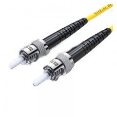 ☆胜为（SHENGWEI）FSC-105 电信级光纤跳线 ST-ST单模单芯 收发器尾纤 3米