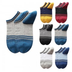 ☆猫人 MIIOW 男士浅口短袜 6双装 均码