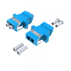 ☆胜为 SHENGWEI OCL-201 光纤适配器 工程电信级 光纤耦合器法兰盘 LC-LC 光纤网络跳线延长对接头 LC双工