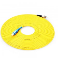 ☆胜为 SHENGWEI FSFA-1100 工程电信级光纤跳线 SC(UPC)-FC(UPC)单模单芯 10米