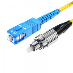 ☆胜为 shengwei FSC-302 电信级光纤跳线 优质进口插芯 SC-FC单模单芯 收发器尾纤 5米