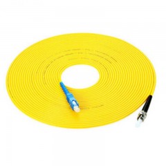 ☆胜为 SHENGWEI FSC-506 电信级光纤跳线 优质进口插芯 ST-SC单模单芯 收发器尾纤 10米