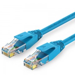 ☆胜为 SHENGWEI LC-6200C FLUKE测试 阻燃六类网线 彩色蓝20米 千兆纯铜非屏蔽CAT6双绞线