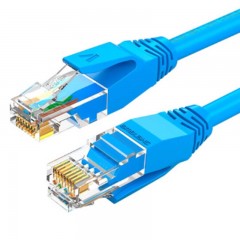 ☆胜为 SHENGWEI LC-6300C FLUKE测试 阻燃六类网线 彩色蓝30米 千兆无氧铜CAT6双绞线