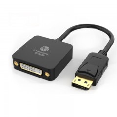 ☆秋叶原 CHOSEAL DP转DVI高清转接线 DP接口笔记本电脑接显示器投影QD6333