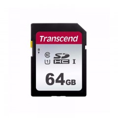 ☆创见 TRANSCEND 300S系列 SD存储卡U3 C10 V30 95M/S 64GB