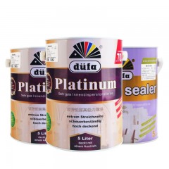 ☆都芳 DUFA 铂丽高级内墙乳胶漆 白色套装15L