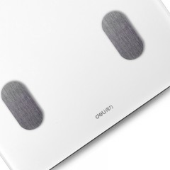 得力 APP智能体脂秤称体重秤家用测电子秤 手机连接数据分析8809
