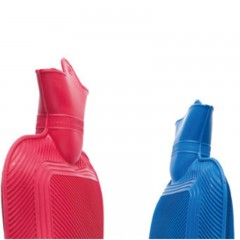 国产 新款橡胶热水袋注水充水暖手宝安全防烫怀旧暖水袋 中号