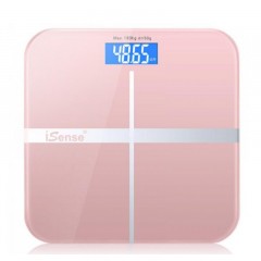 iSense 家用精准电子称人体秤成人体重秤女宿舍小巧电池款减肥称重计器