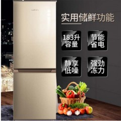 新飞 FRESTEC BCD-183DK 冰箱 香槟金色