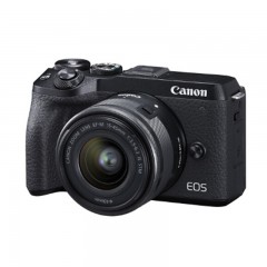 ☆佳能（CANON） EOS M6 （EF-M 15-45MM F/3.5-6.3 IS STM） 单电/微单相机 黑色