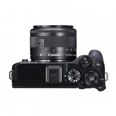 ☆佳能（CANON） EOS M6 （EF-M 15-45MM F/3.5-6.3 IS STM） 单电/微单相机 黑色
