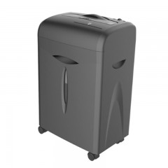 ☆震旦AS1019CD专业碎纸机单次碎纸10张/碎CD碎卡/盖板大型黑色