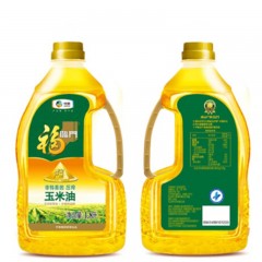 福临门  食用油玉米油1.8L  一级