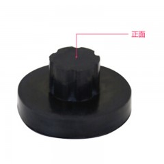 ☆西玛 SIMAA 5082装订机垫片 10个装 黑色 5038 财务凭证自动装订机耗材橡胶垫