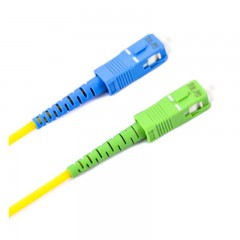 ☆胜为 SHENGWEI FSAU-1030 工程电信级光纤跳线 SC(APC)-SC(UPC)单模单芯 3米