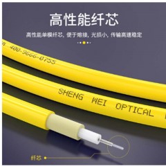 ☆胜为 shengwei FSC-302 电信级光纤跳线 优质进口插芯 SC-FC单模单芯 收发器尾纤 5米