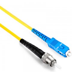 ☆胜为 SHENGWEI FSC-506 电信级光纤跳线 优质进口插芯 ST-SC单模单芯 收发器尾纤 10米