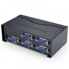 ☆胜为 SHENGWEI VS-3041 VGA切换器 4进1出带遥控 电脑显示器共享器 切换器四进一出 500MHZ带宽