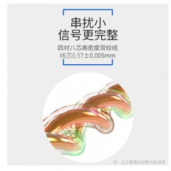 ☆胜为 SHENGWEI CLC-6100 福禄克测试 工程阻燃六类千兆网线 纯无氧铜非屏蔽双绞线100米/箱 CAT6电脑宽带线