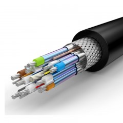 ☆秋叶原 CHOSEAL QS8101T2 2.0版本工程级支持以太网支持3D(2K*4K)高清HDMI线2米