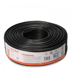 ☆秋叶原 CHOSEAL QS2802T100S 话筒线 双芯咪线 音频工程线卡侬线 100米