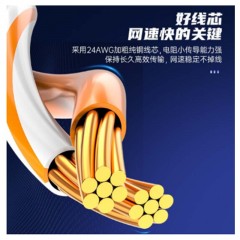 ☆胜为 SHENGWEI LC-6150G FLUKE测试 阻燃六类网线 15米黑色 电脑路由器RJ45连接线 国标千兆纯铜CAT6双绞线
