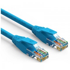 ☆胜为 SHENGWEI LC-6200C FLUKE测试 阻燃六类网线 彩色蓝20米 千兆纯铜非屏蔽CAT6双绞线