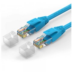 ☆胜为 SHENGWEI LC-6200C FLUKE测试 阻燃六类网线 彩色蓝20米 千兆纯铜非屏蔽CAT6双绞线