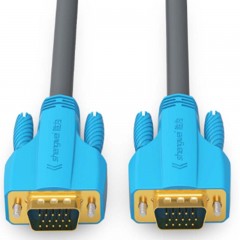 ☆胜为 SHENGWEI VC-8200 3+9工程级阻燃高清信号连接线20米 线径8.5MM 双磁环电脑电视VGA连接线