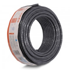 ☆秋叶原 CHOSEAL 超五类网线 双屏蔽 防鼠蚁 抗扰降衰 国标纯铜 高速 环保网线 绿色 50米 QS2613XT50