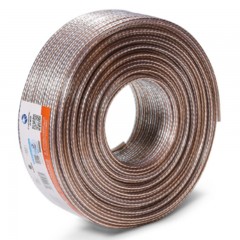 ☆秋叶原 CHOSEAL 七类网线 双屏蔽 抗干扰降衰减 万兆网线 国标纯铜 安全传输网线 灰 100米 QS2620AT100S