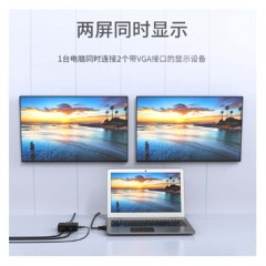 ☆胜为 SHENGWEI VS-202 VGA分配器 一进二出 2口共享器