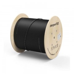 ☆胜为 SHENGWEI FSM-OPH-02C-9 皮线光纤室外网线单模双芯自承式蝶形光缆 100米 黑色