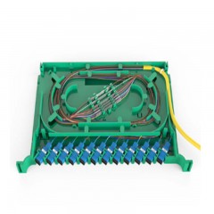 ☆胜为 SHENGWEI ODF-1072S-S 72芯ODF光纤配线架SC单模满配 19英寸 灰白色