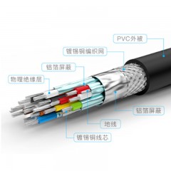 ☆秋叶原 CHOSEAL DH550AT15 HDMI线2.0数字高清线2K×4K 15米