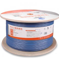 ☆秋叶原 CHOSEAL QS2603BT305 超五类网线 纯铜 305米