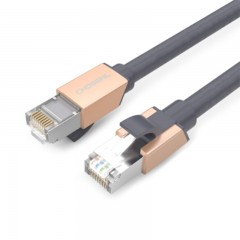 ☆秋叶原 CHOSEAL 七类网线 成品网线 支持万兆设备网络跳线CAT7七类网线土豪金系列 10米 DH520T10