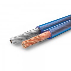 ☆秋叶原 CHOSEAL HIFI音响线 300芯 蓝色透明 100米 QS2208T100S