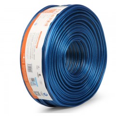 ☆秋叶原 CHOSEAL HIFI音响线 300芯 蓝色透明 100米 QS2208T100S