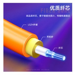 ☆山泽 SAMZHE G2-FCFC03 工程电信级 FC-FC多模双芯光纤跳线 3米