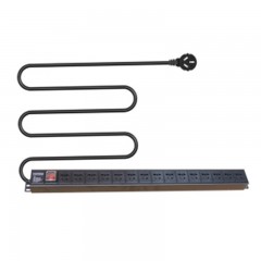 ☆图腾 TOTEN 国标15位PDU机柜插座 16A工业插排连接器 线长3M