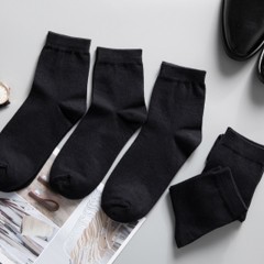 ☆南极人 NANJIREN 男士中筒袜-经典商务(礼盒装） 5双 均码