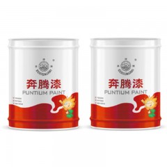 ☆奔腾 油漆 葱绿 醇酸调和漆 2KG/桶×6桶装