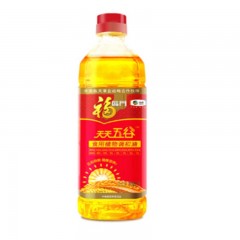 福临门-食用油-天天五谷食用植物调和油-900ml -单位：瓶
