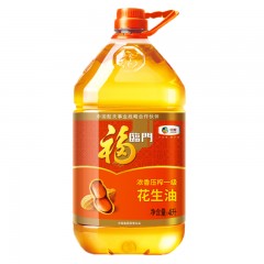 福临门 浓香压榨一级花生油4L（单位：瓶）